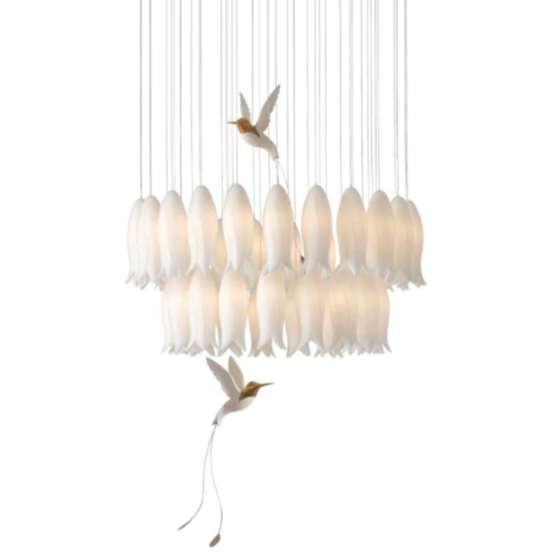  c   Sagarti Pendant lamp ALBA Flowers & Birds     | Loft Concept 