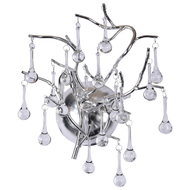  Droplet Silver Wall Lamp      | Loft Concept 
