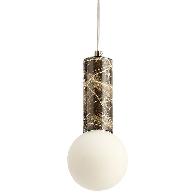 

Подвесной светильник с декором под коричневый мрамор Shaw Marble