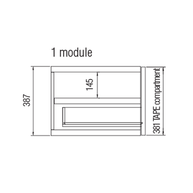 Дизайнерский длинный буфет 505 UP SIDEBOARD в Москве