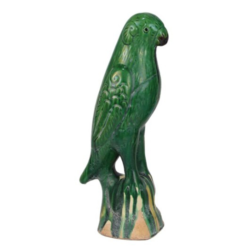  Green Parrot Porcelain    | Loft Concept 