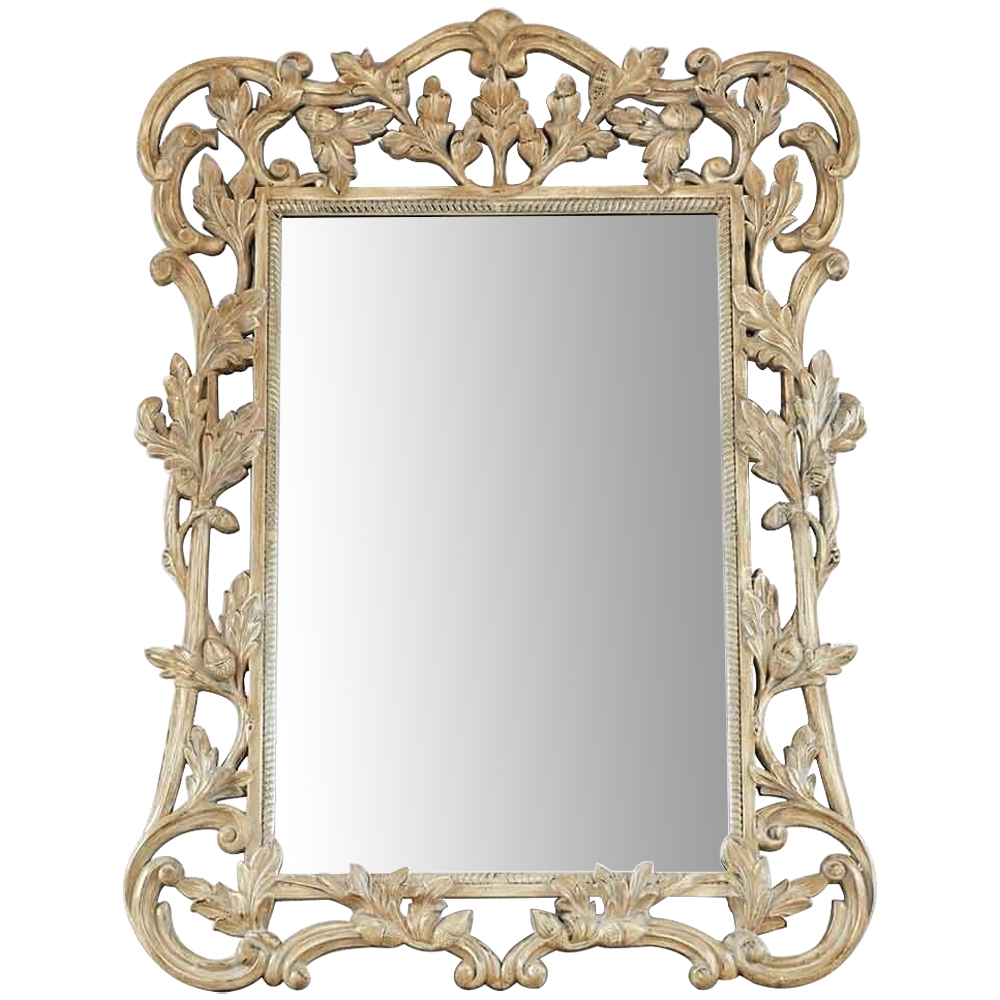 

Настенное зеркало в резной раме Ines Mirror