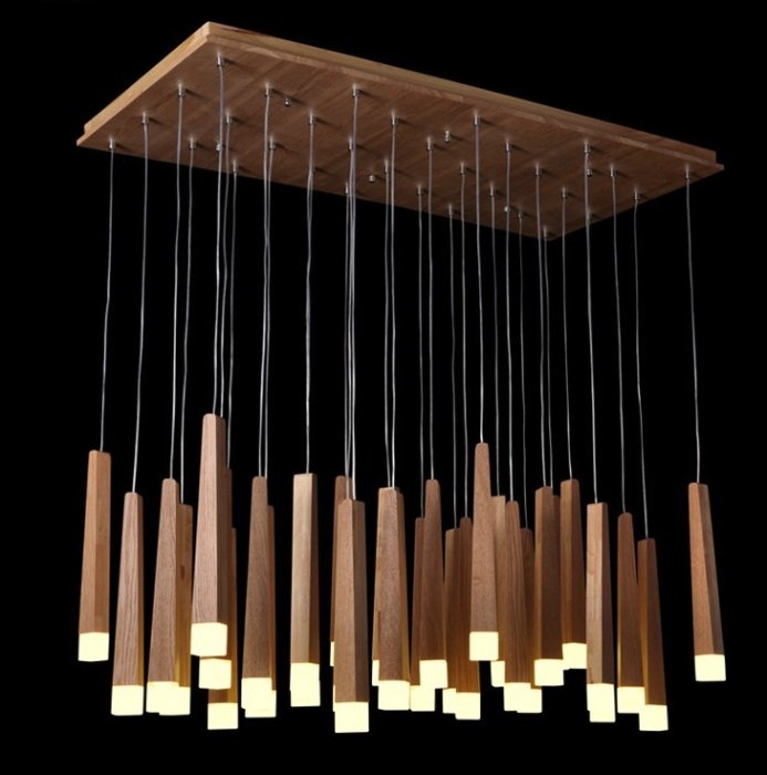  Wooden Glowworm Square    | Loft Concept 