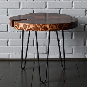 Кофейный стол Busby Industrial Metal Rust Coffee Table