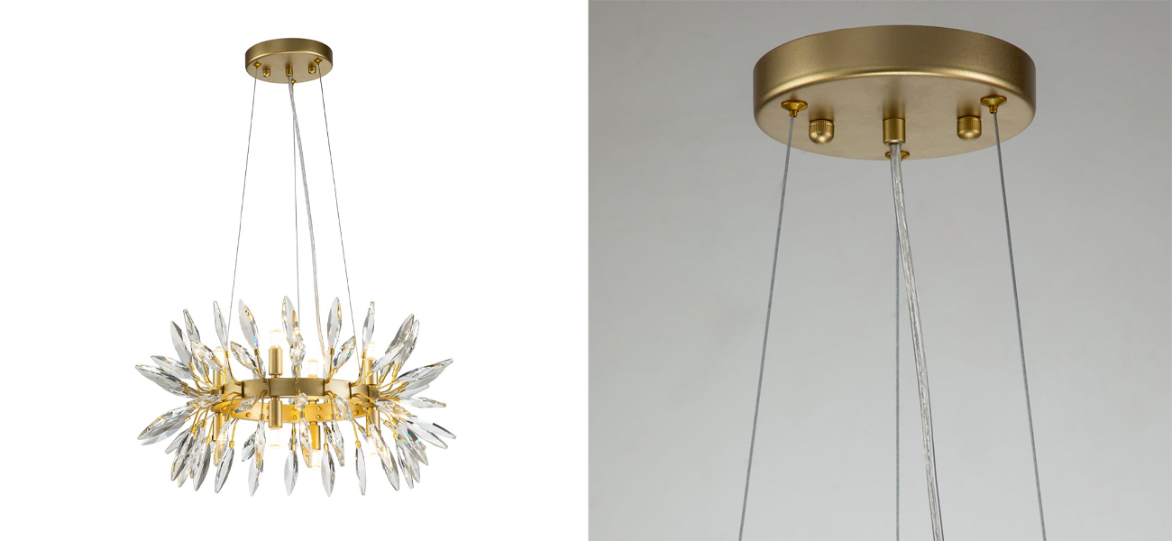 Люстра с хрустальными лепестками FAIRYTREE LIGHT по цене 36 400 руб ...