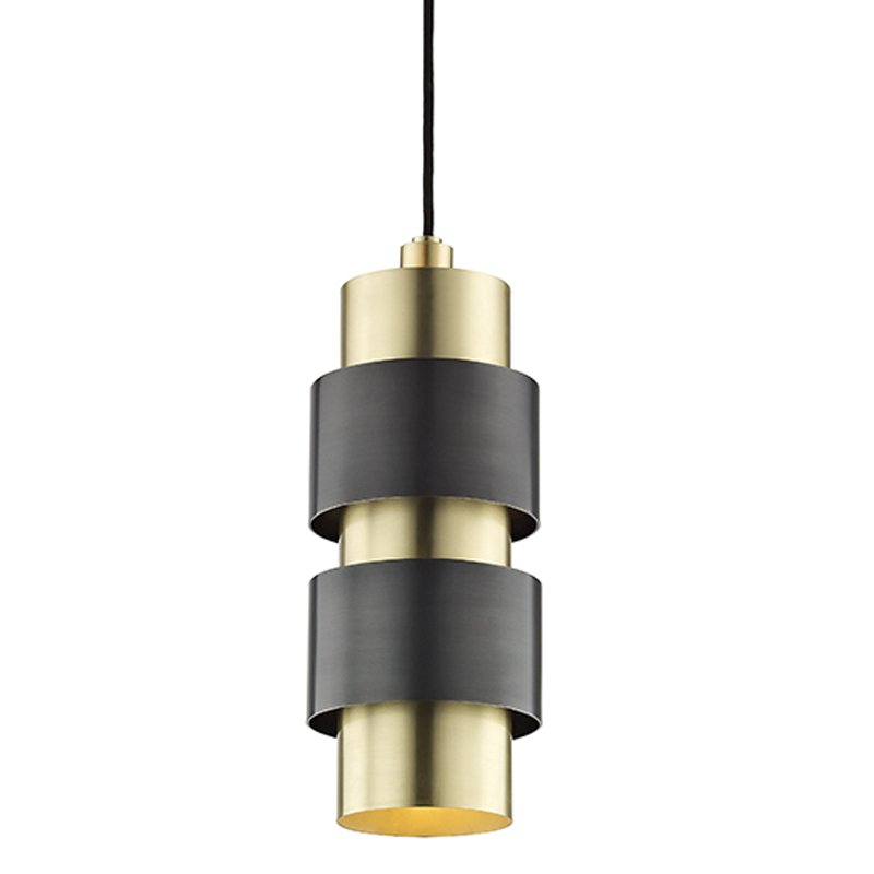   Hudson Valley 9422-AOB Cyrus 2 Light Pendant In Aged Old Bronze      | Loft Concept 