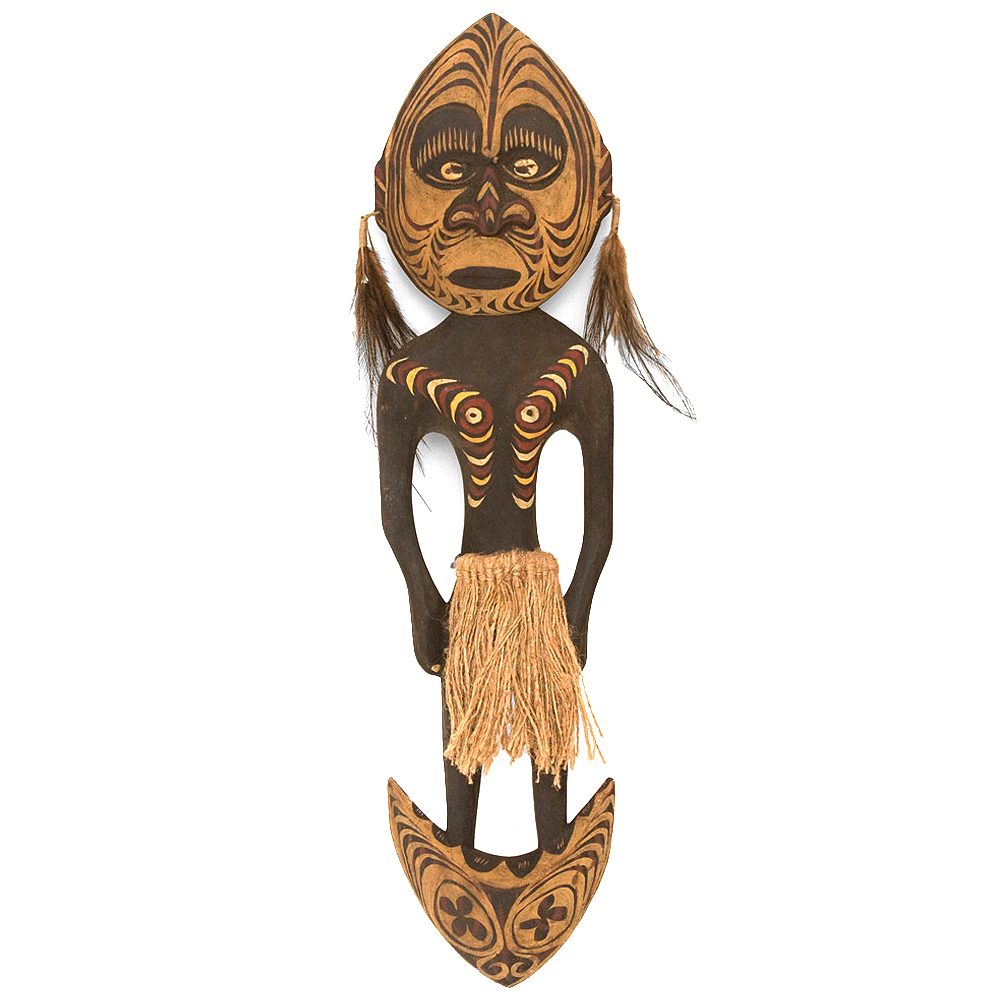 

Панно из дерева Абориген в маске Aborigenn Mask