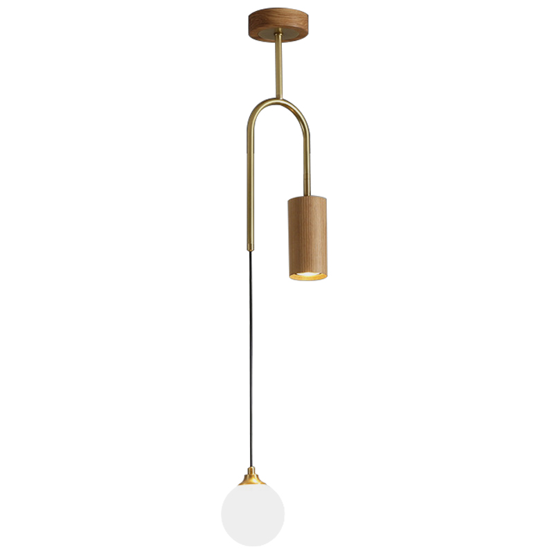   Ando Wooden Metal Brass Light 2       | Loft Concept 