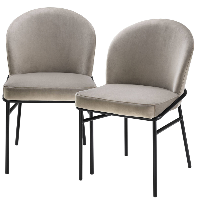 Комплект из двух стульев Eichholtz Dining Chair Willis Set of 2 greige