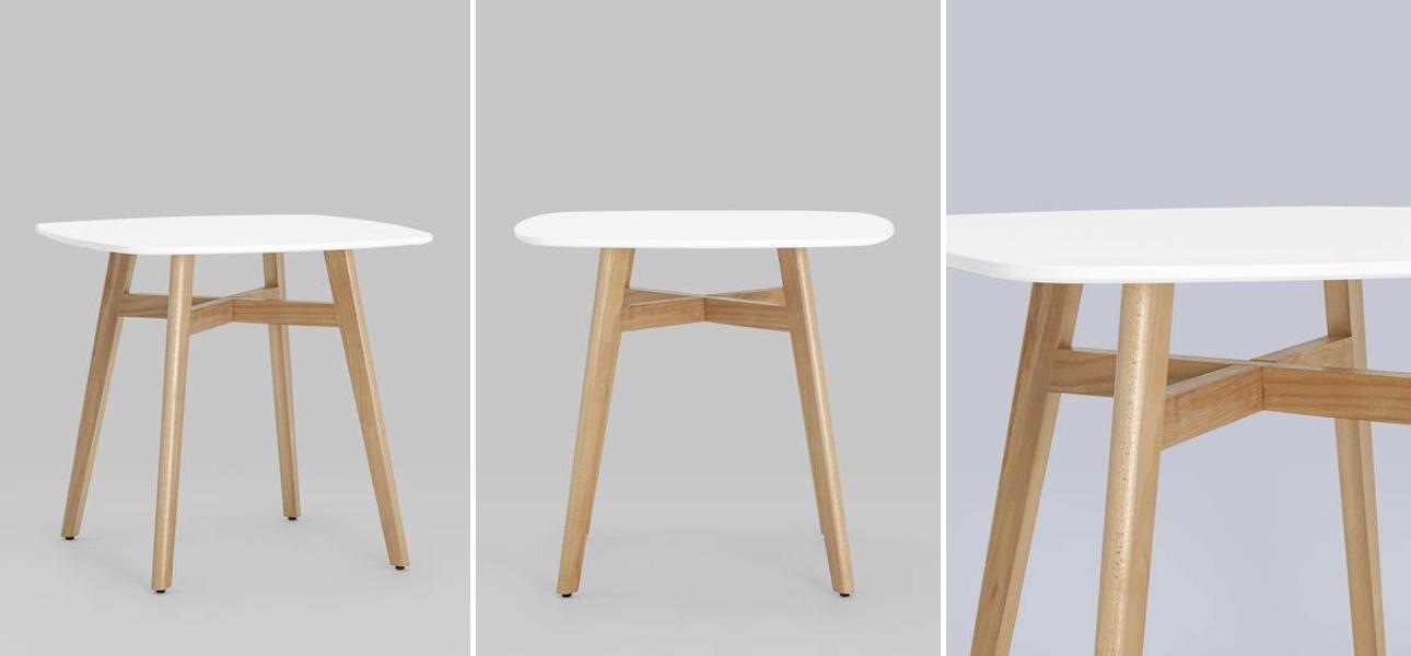 Стол белый Eluned Collection - фото