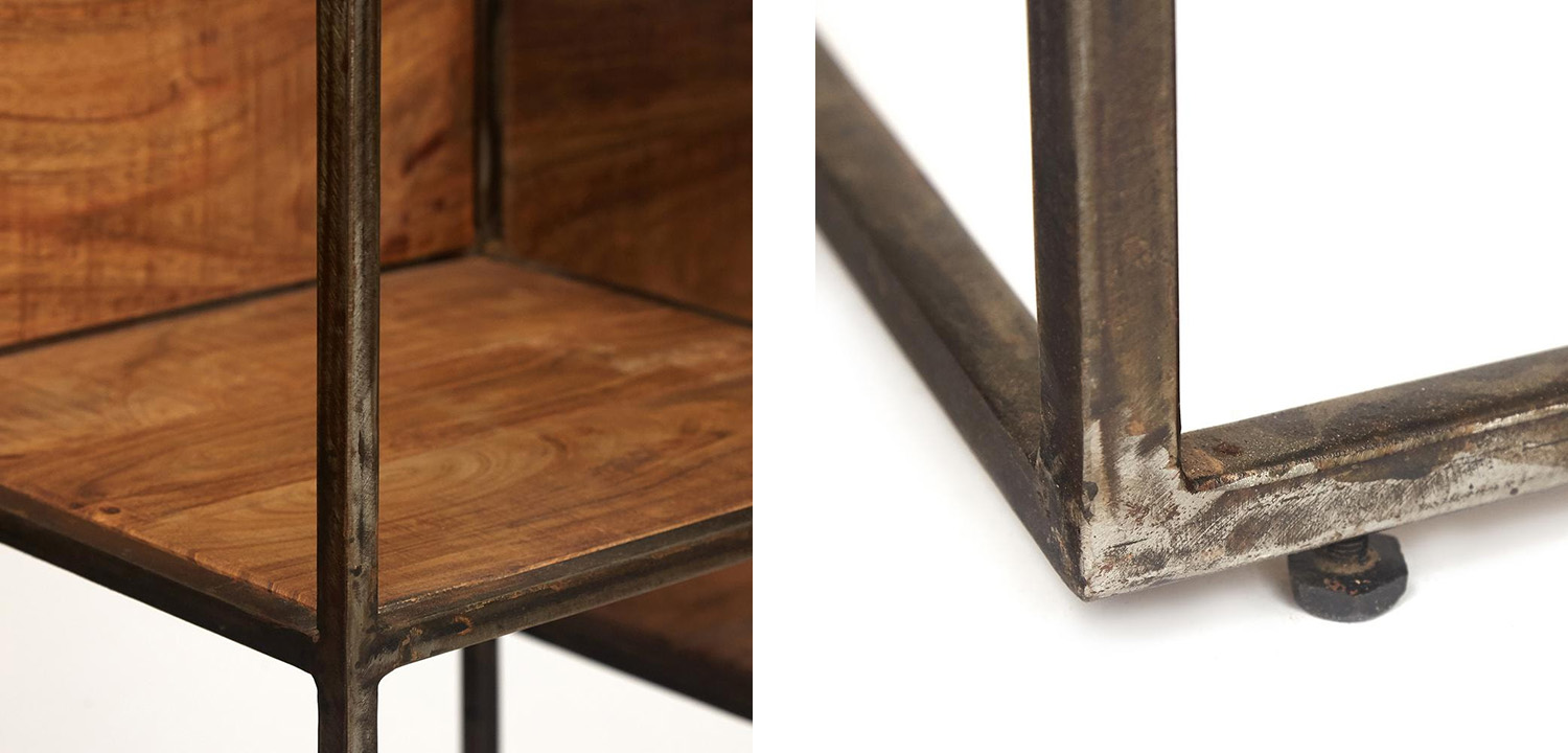 Стеллаж Loft Acacia Shelving small - фото №1