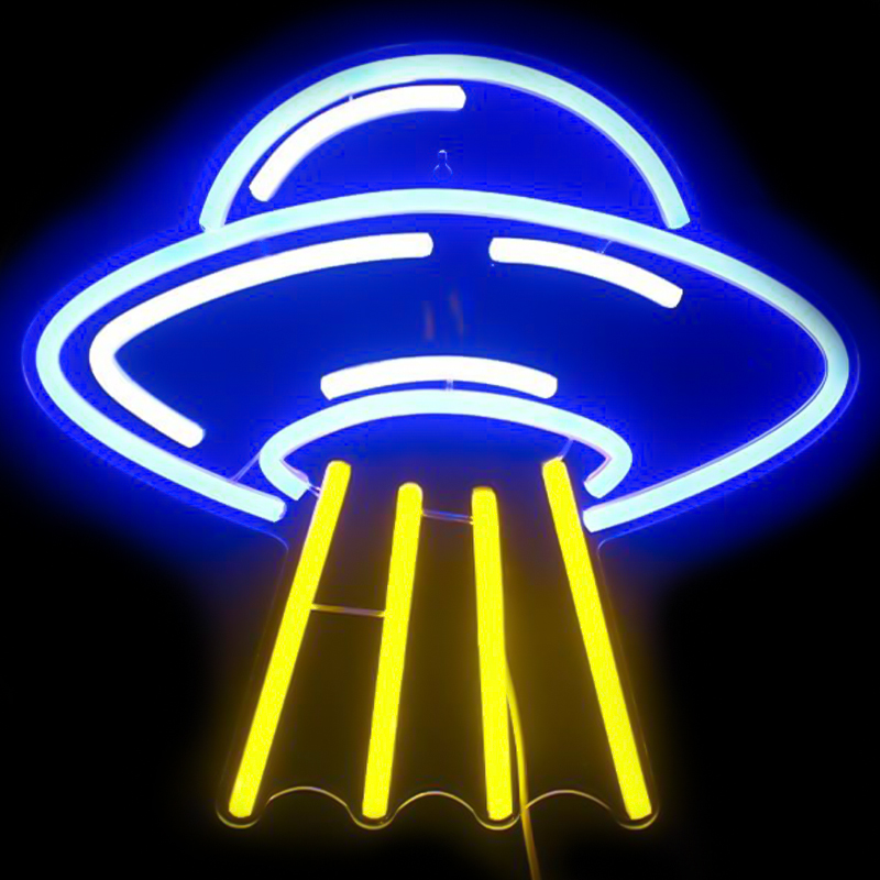    UFO Neon Wall Lamp     | Loft Concept 