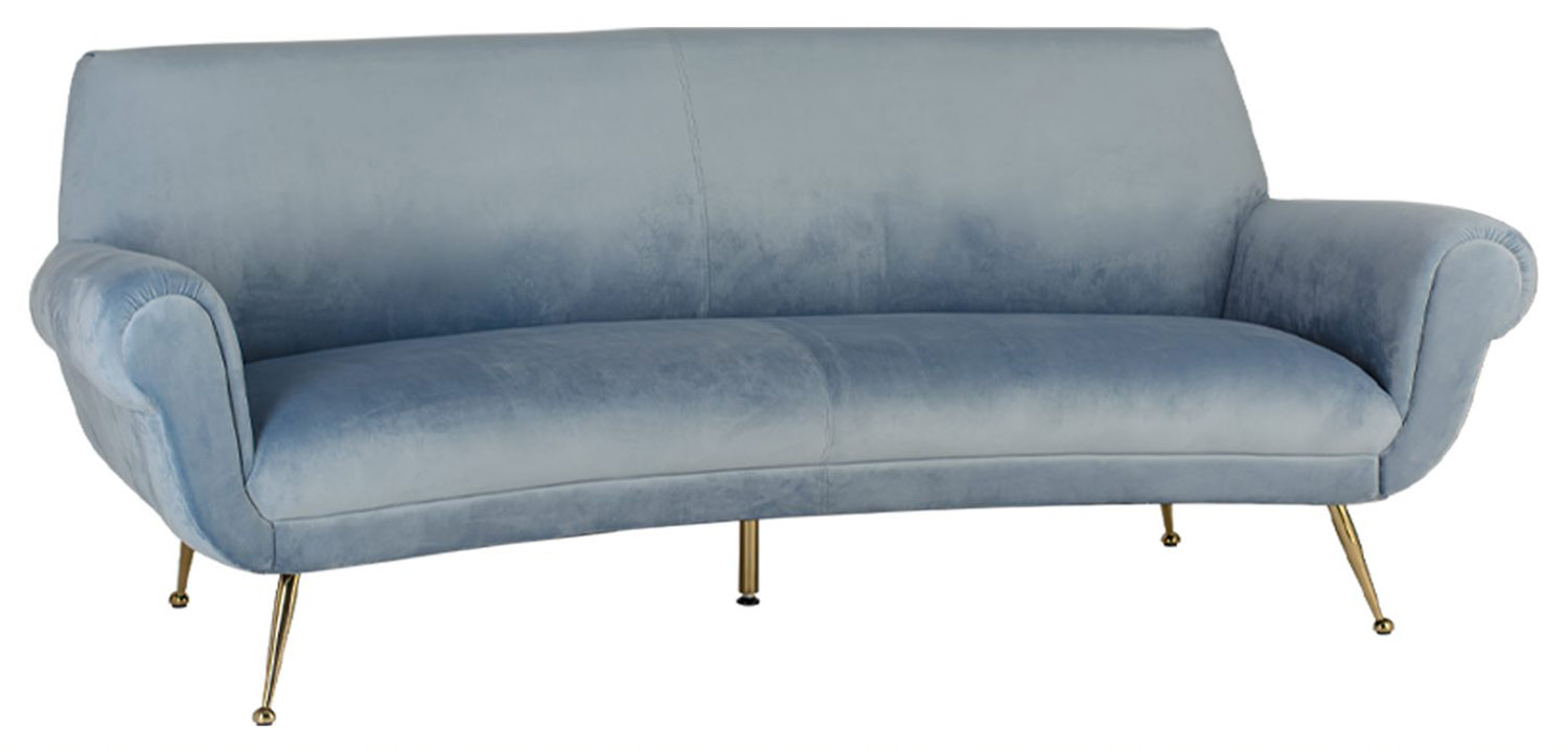 Диван Gigi Radice Lounge Sofa light blue - фото