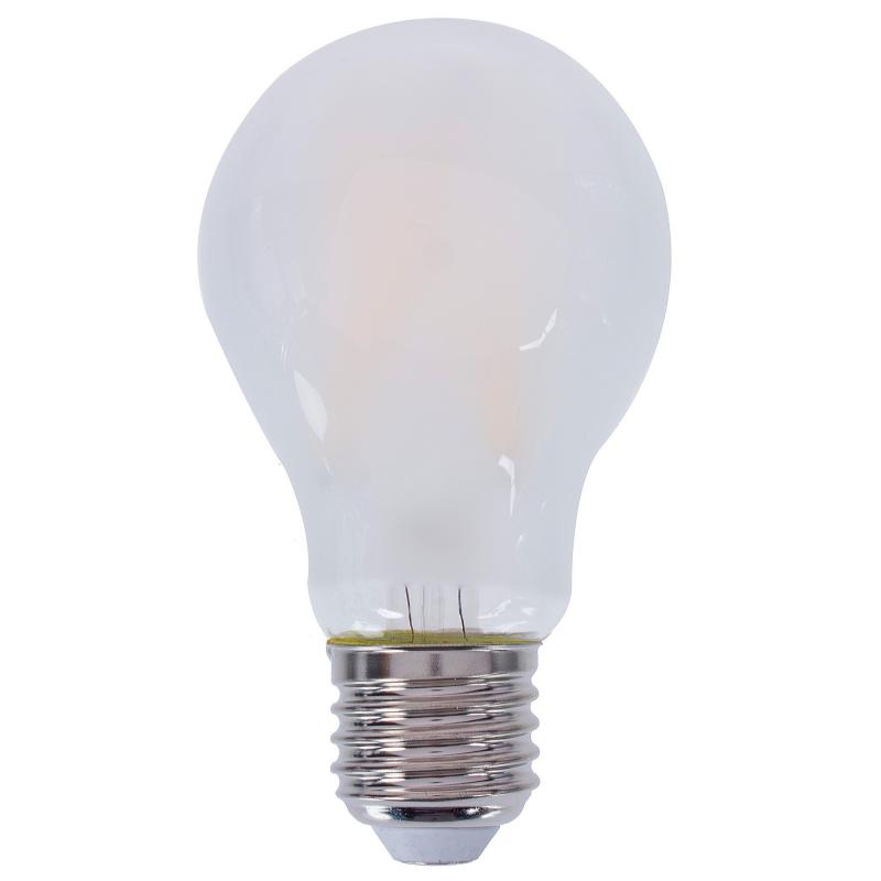

Белая матовая лампочка LED E27 6W