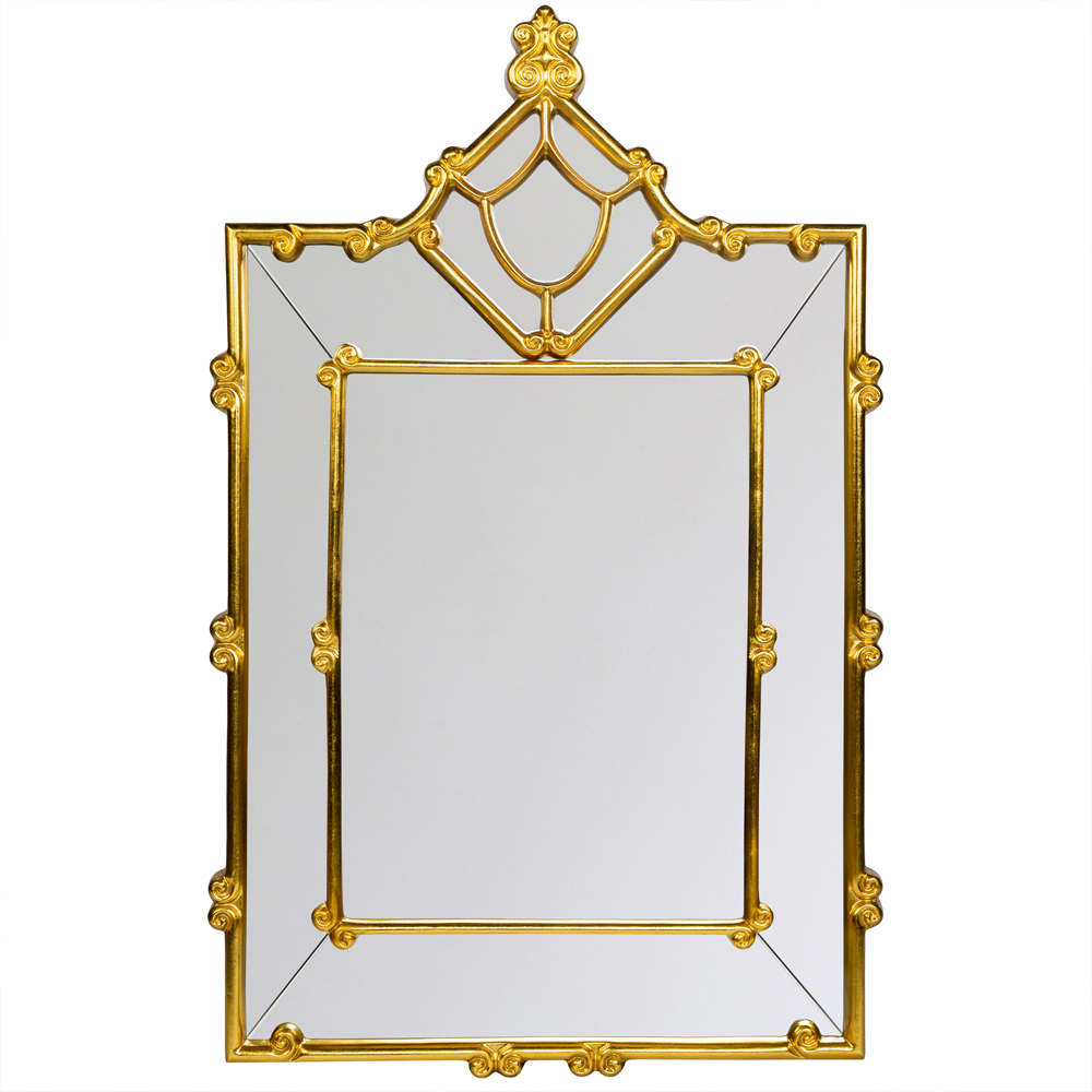 

Зеркало прямоугольное Golden Classic Ornament Mirror