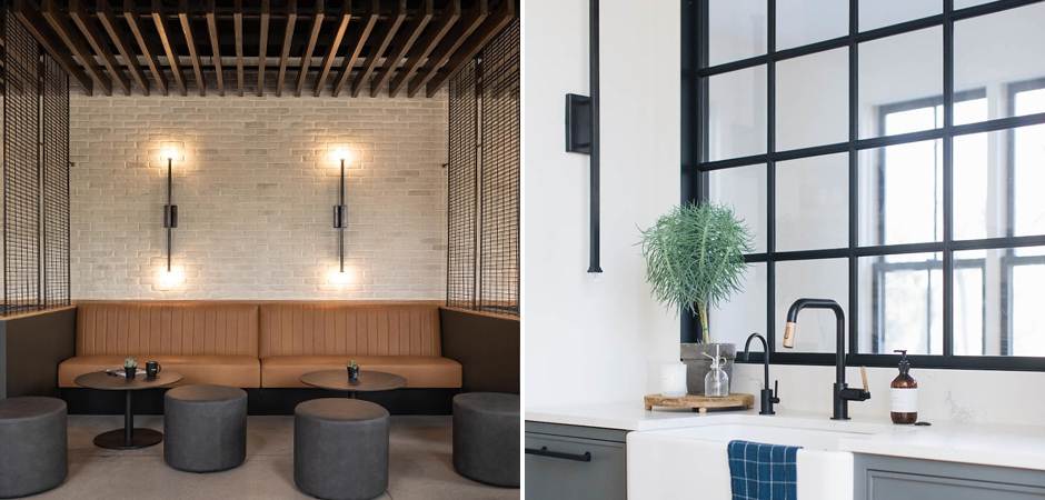 Бра Arteriors HUTU WALL LIGHT Black - фото №1