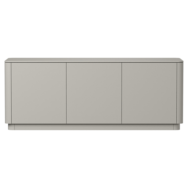 Тумба серо-бежевая с 3-мя дверцами Tammi  Бежево-серый в Москве | Loft Concept 