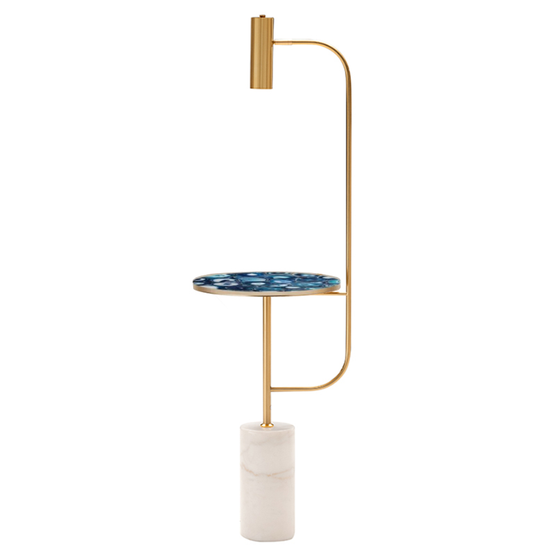  blue agate countertop FLOOR LAMP     | Loft Concept 