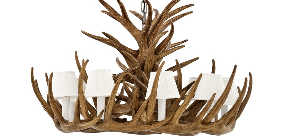 Люстра Eichholtz Chandelier Horn Highlands - Loft-Concept в Москве