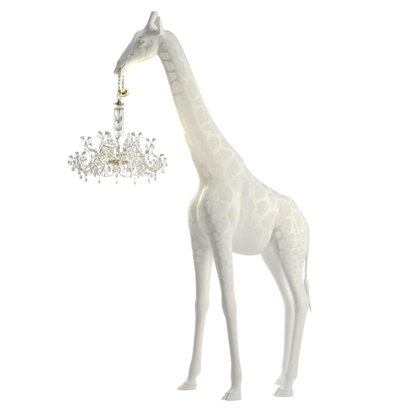       White Giraffe Lamp large size    | Loft Concept 