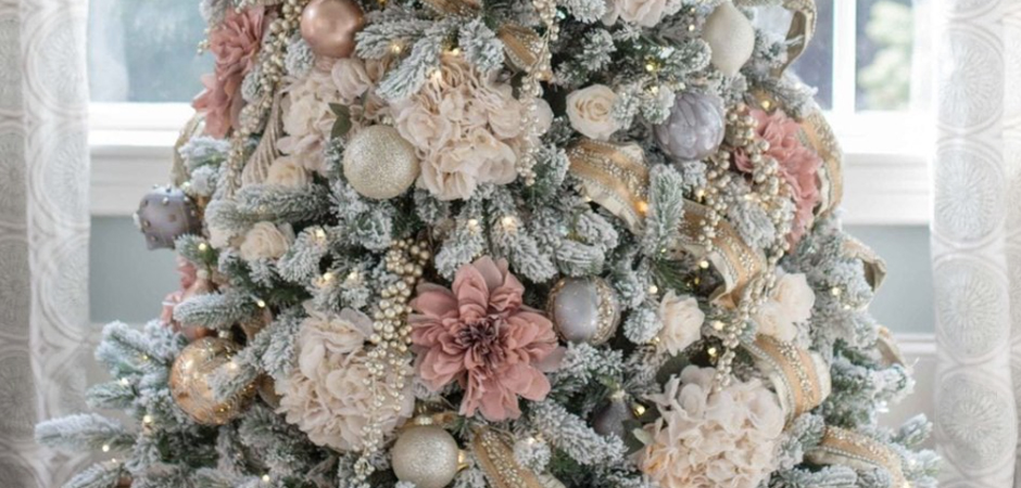 Дизайнерская Елка Премиум с Жемчужным Декором Christmas Tree Pearl - фото