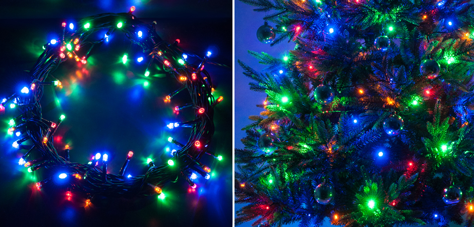 Интерьерная Гирлянда Цветные диоды - Loft-Concept в Москве