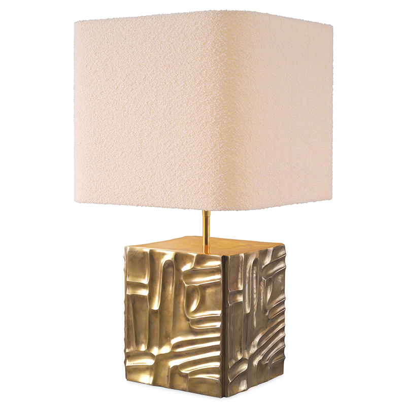   Eichholtz Table Lamp Oregon Bouclé     | Loft Concept 