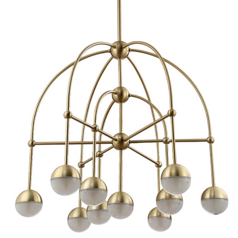 Люстра Heidy Bronze Chandelier 10 Бронза в Москве | Loft Concept 