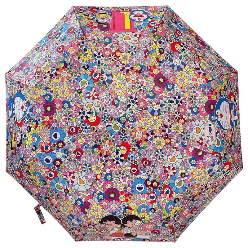 Зонт раскладной TAKASHI MURAKAMI дизайн 006 Мульти цвет