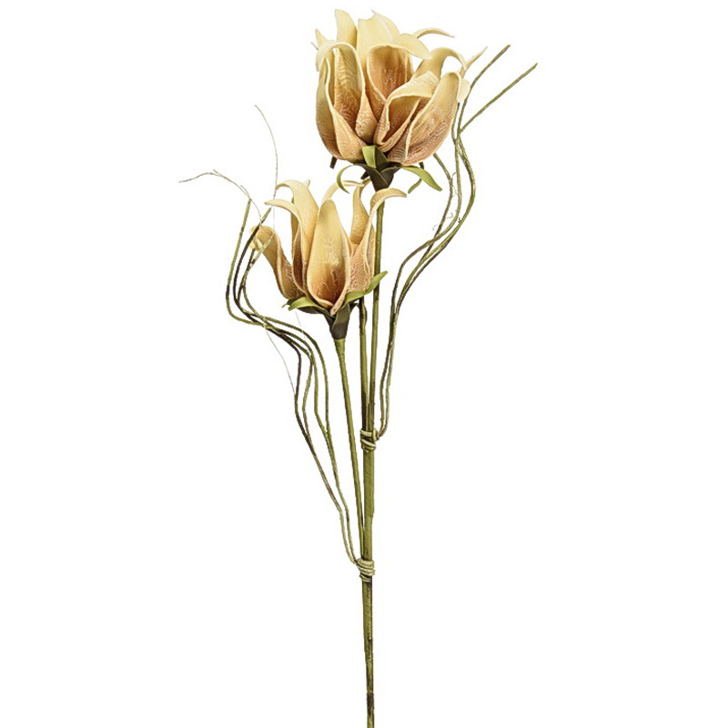 Декоративный искусственный цветок Нидуляриум