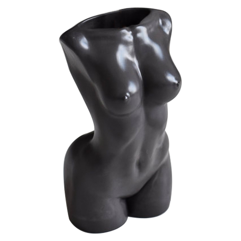  Vase Female Torso black    | Loft Concept 