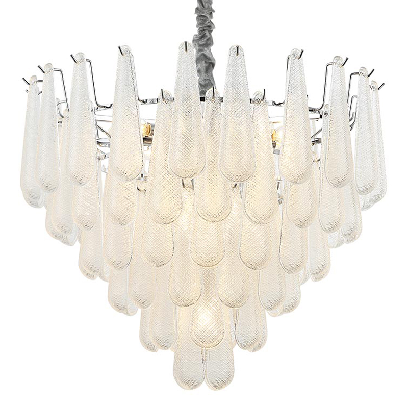 

Люстра Textured Glass Drops Chandelier 19