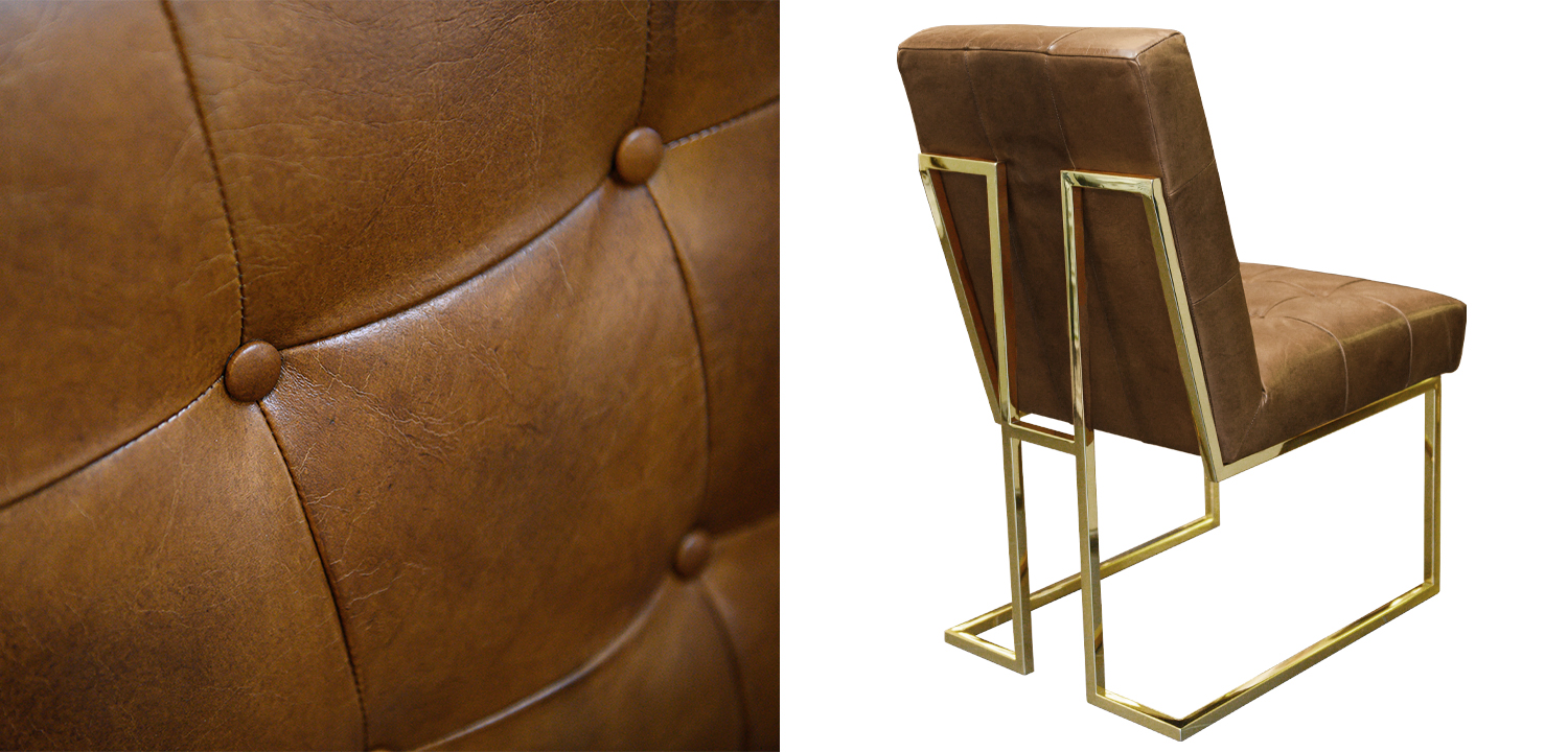 Кресло Alais Leather Armchair - фото