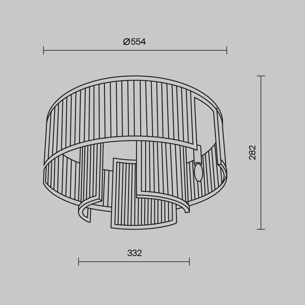 Потолочный светильник Frame Е14 в Москве