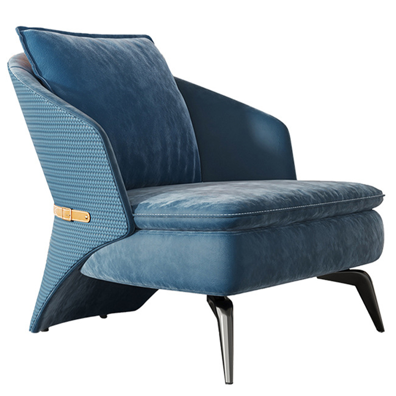  Albie Armchair Blue       | Loft Concept 