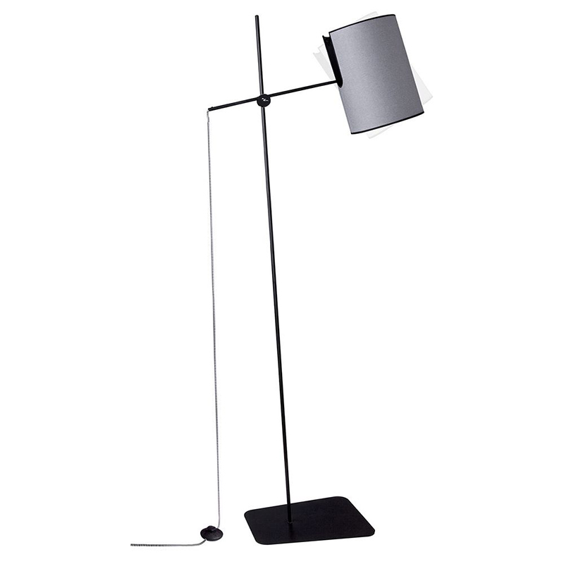 Торшер Ryang Floor Lamp Черный Серый в Москве | Loft Concept 