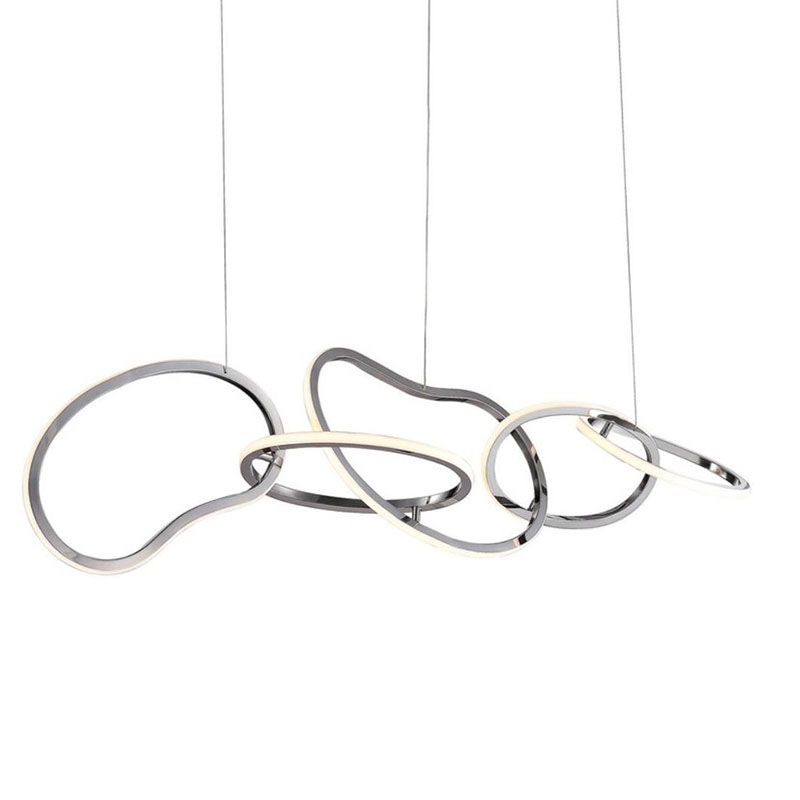 Unfolded Hanging RING Silver    | Loft Concept 