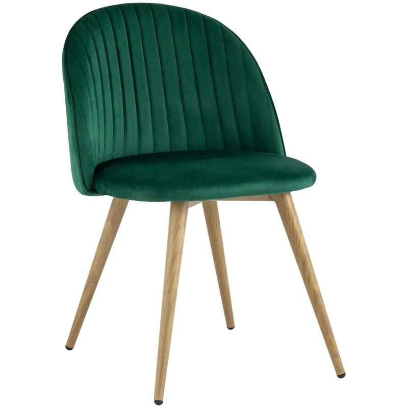 

Стул Miruna Chair Изумрудно-Зеленый Велюр