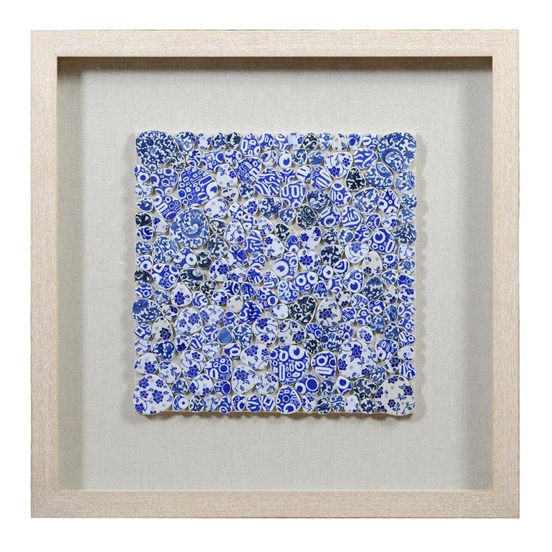  Blue and White Mosaic square      | Loft Concept 