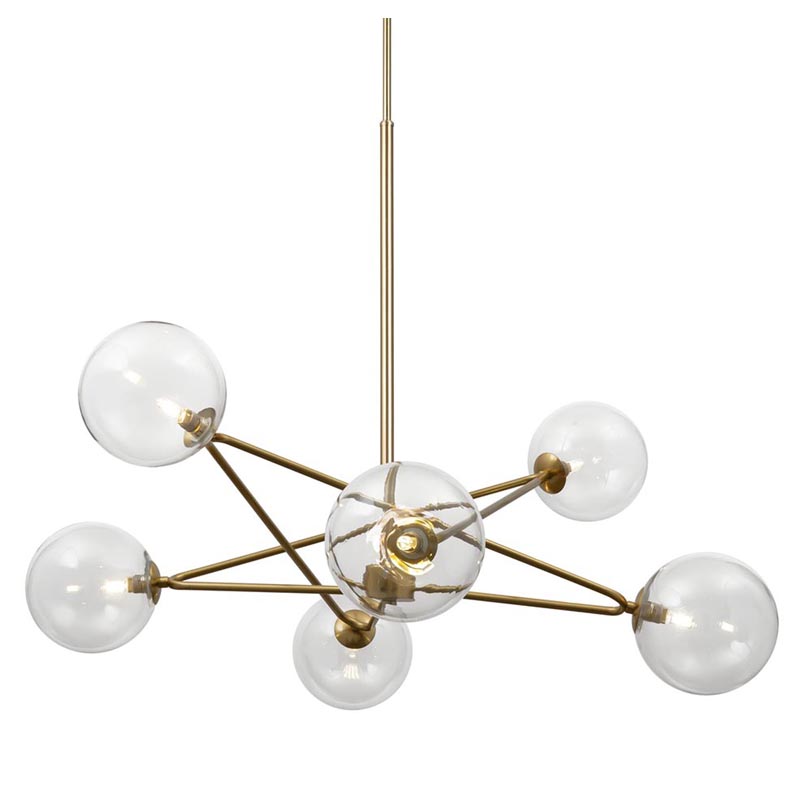  Chandelier Constellation Orbs Transparent      | Loft Concept 