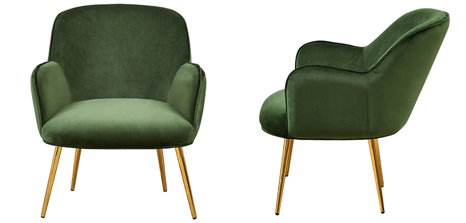 Кресло Waldeck Chair Green - фото