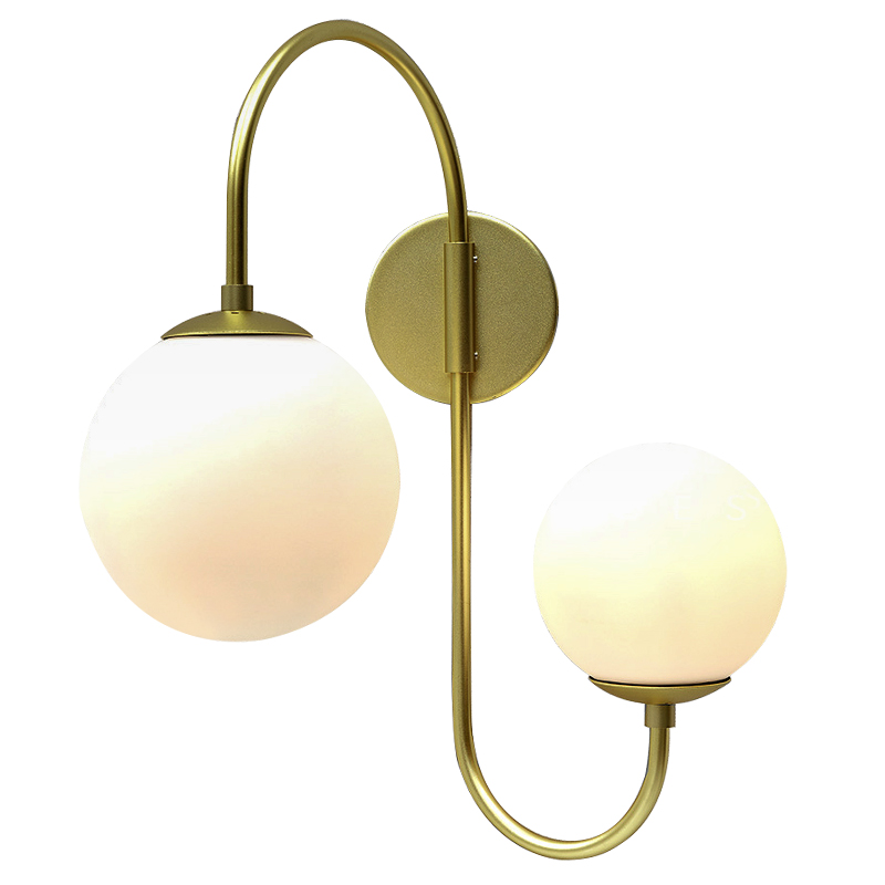  Gooseneck Pelle Gold Wall Lamp     | Loft Concept 