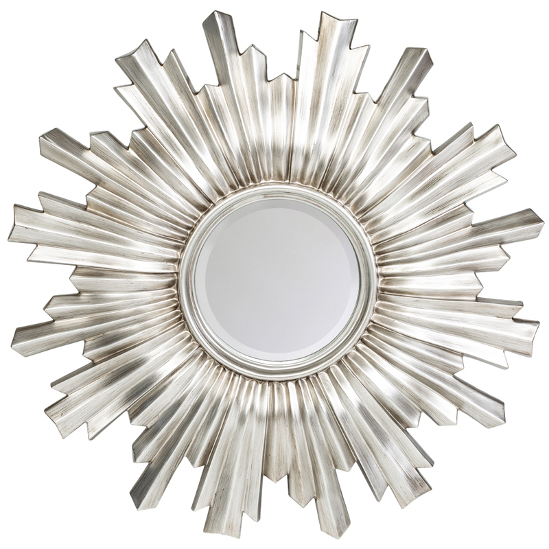  Silver Sun Mirror    | Loft Concept 