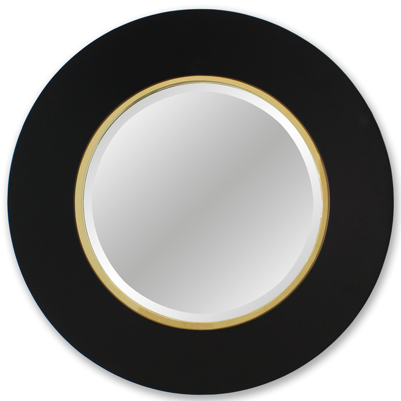  Black Circle Mirror    | Loft Concept 