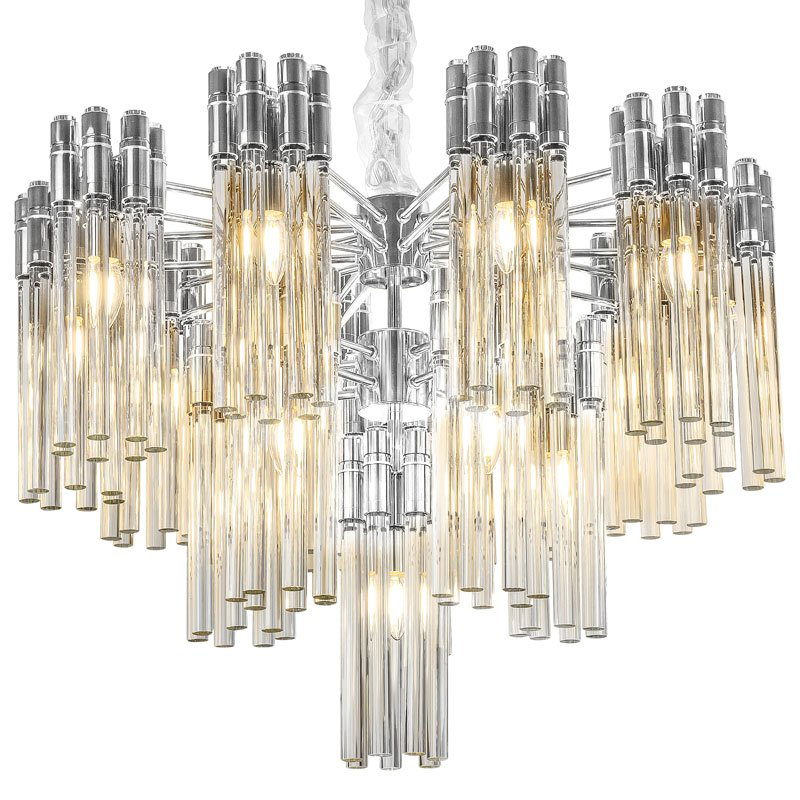  Contemporary Chandelier Crystal Silver      | Loft Concept 