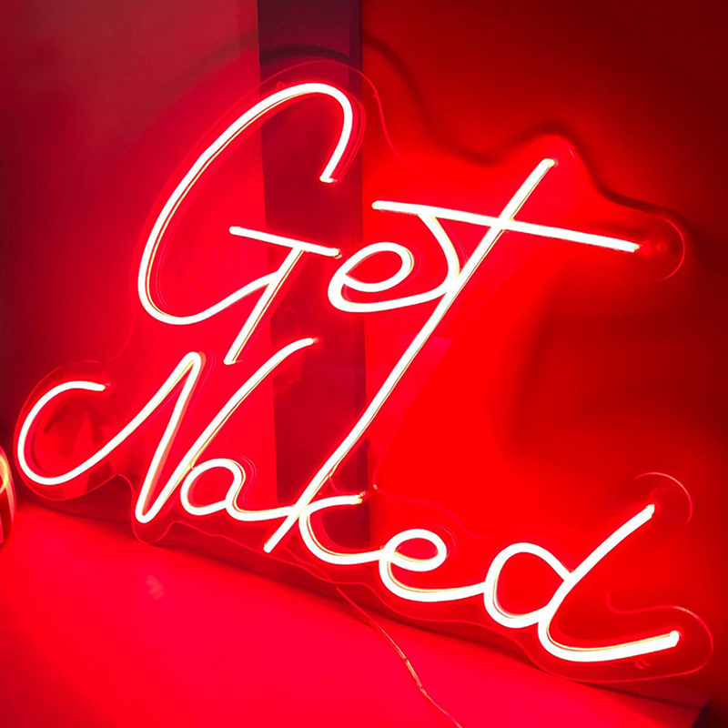    Get Naked Neon Wall Lamp     | Loft Concept 
