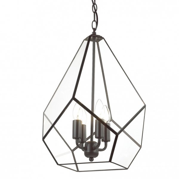  Geometry Glass Light Pendant Transparent 4    | Loft Concept 