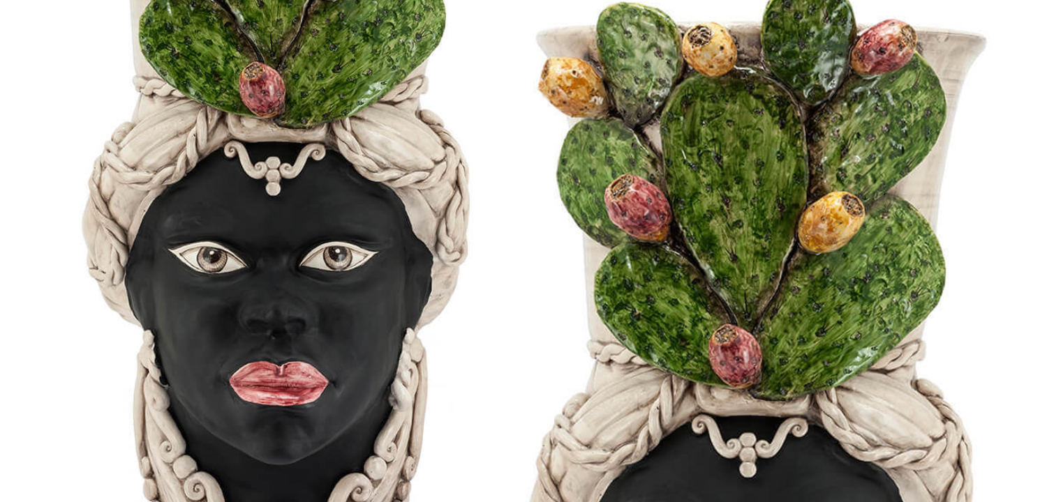 Большая Напольная ваза Abhika VASE MORO LADY FICO - фото