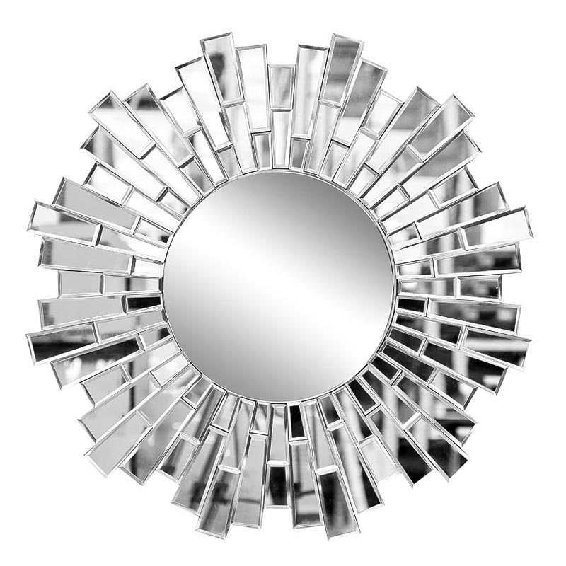  Mirror Beams Round Mirror    | Loft Concept 