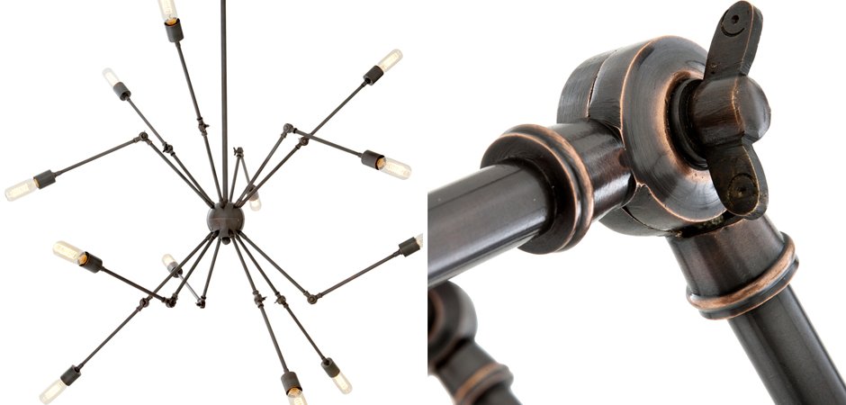 Люстра Eichholtz Ceiling Lamp Spider 12 - Loft-Concept в Москве